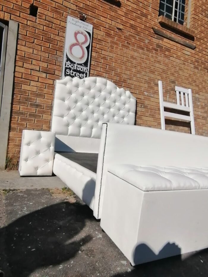 upholstered bed
