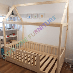 Children's House bed with barriers