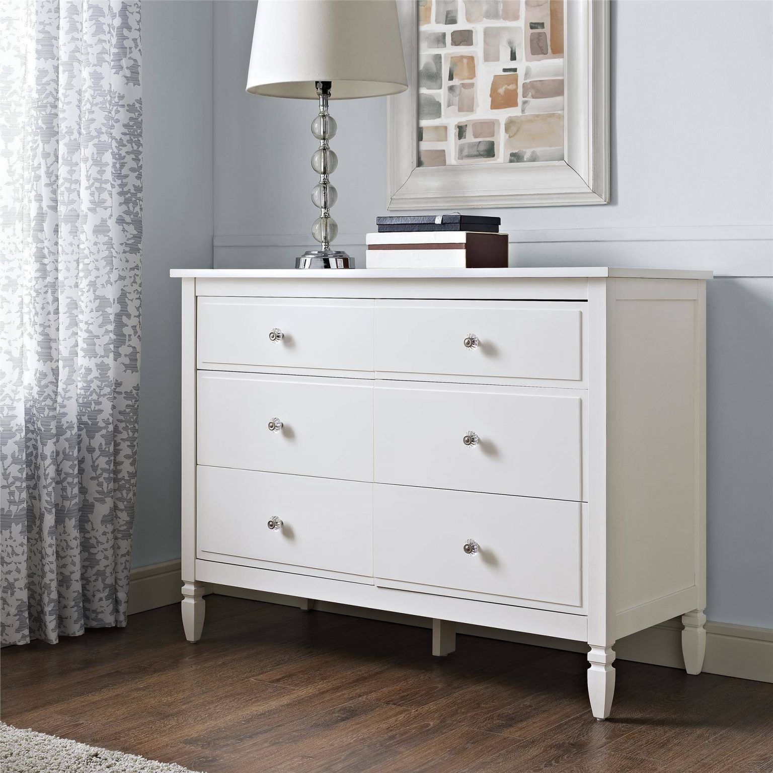 Better Homes and Gardens Lillian 6-Drawer Dresser - Luxe pine Furniture