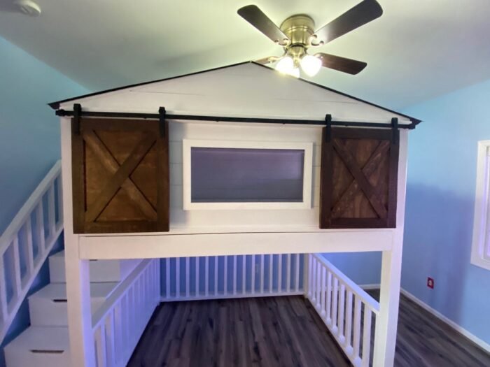 farmhouse loft bed