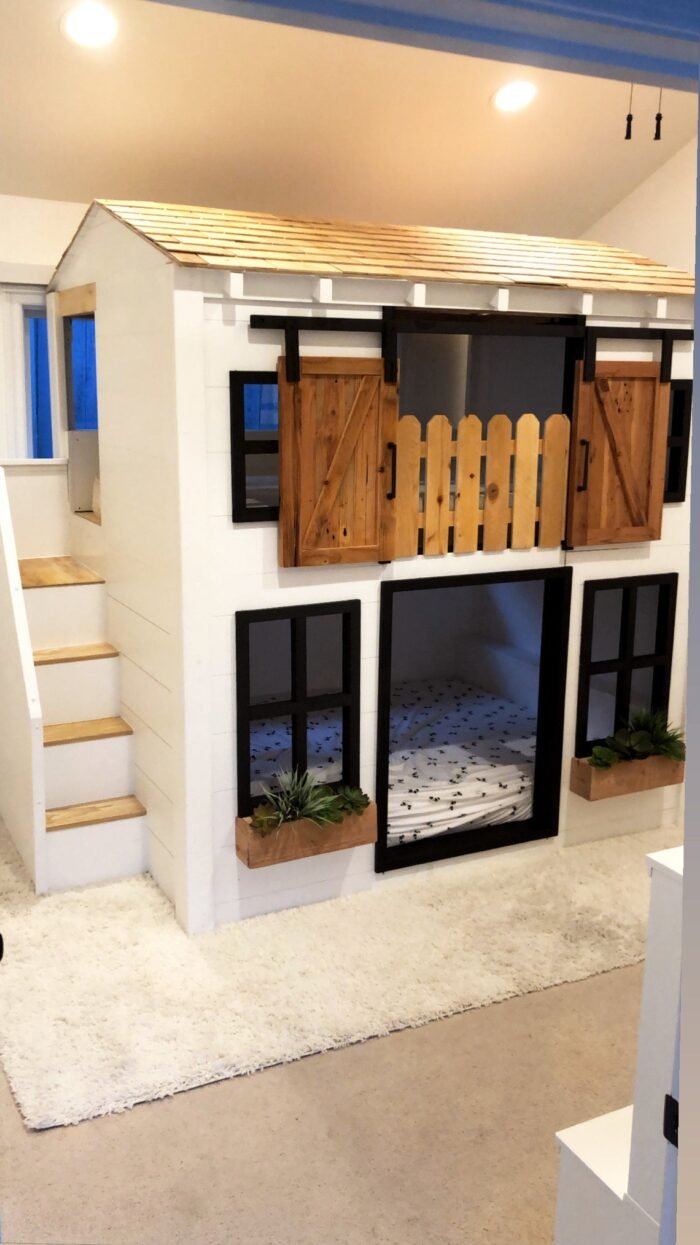 farmhouse bunk bed