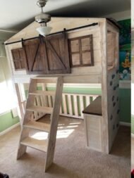 farmhouse loft bed