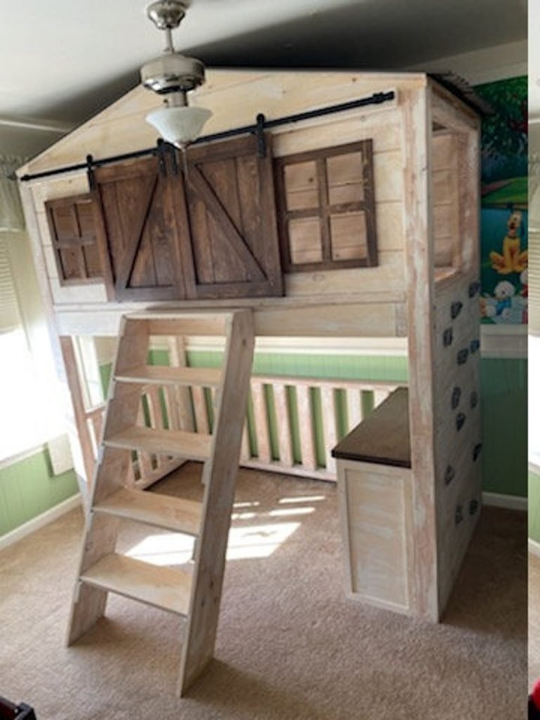farmhouse loft bed