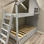 Toddler House double bunk bed