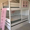 Toddler House double bunk bed