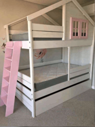 Toddler House double bunk bed