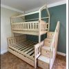 Tribunk House Bed with Staircase