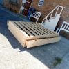 Pine Bed Frame with Drawers