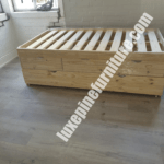 Pine base Bed with drawers and Under bed